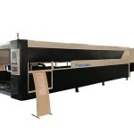 1,5 kW teollisuus cnc-laserleikkauskone / -laitteet 380v, 1 vuoden takuu