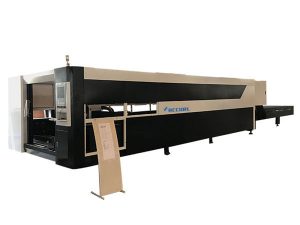 1,5 kW teollisuus cnc-laserleikkauskone / -laitteet 380v, 1 vuoden takuu