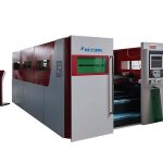 automaattinen teollisuuslaserleikkauskone nopea kaksinkertainen vaihtopöytä