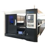 3000w kuitu cnc lasermetallileikkauskone pukki kaksinkertainen ajorakenne